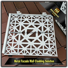 Color Customized Laser Cut Aluminum Cladding Panels Wall Facade (KH-EWC026)